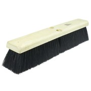 Weiler 18" Medium Sweep Floor Brush Black Tampico Fill 42007